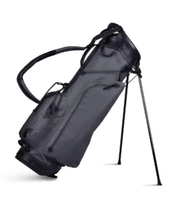 Sun Mountain Golf Canvas & Leather Carry Stand Bag 4 Sun Mountain Golf Canvas & Leather Carry Stand Bag -Ozark Golf Shop 190735CanvasLeatherStandSlate Black