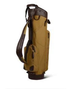Sun Mountain Golf Canvas & Leather Cart Bag 4 Sun Mountain Golf Canvas & Leather Cart Bag -Ozark Golf Shop 190740CanvasLeatherCartClay Brown