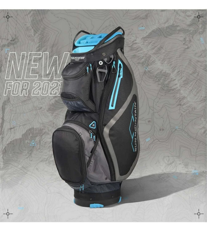 Sun Mountain Golf 2021 Maverick Cart Bag Sun Mountain Golf 2021 Maverick Cart Bag -Ozark Golf Shop 2021 bag feature maverick