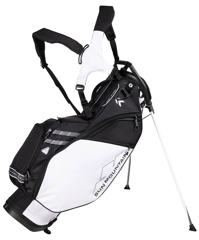 Sun Mountain 2023 4.5 LS 14-Way Divided Golf Stand Carry Bag Sun Mountain 2023 4.5 LS 14-Way Divided Golf Stand Carry Bag -Ozark Golf Shop 2023 4.5LS14Way 230080 white black