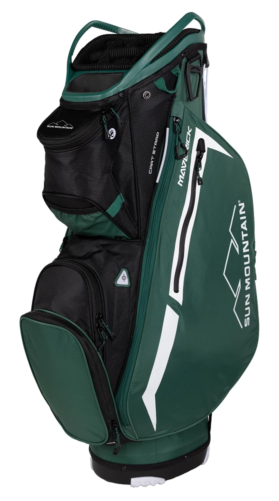 Sun Mountain Golf 2023 Maverick Cart Bag Sun Mountain Golf 2023 Maverick Cart Bag -Ozark Golf Shop 2023 Maverick 230361 green black white