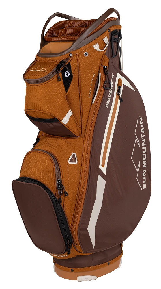 Sun Mountain Golf 2023 Maverick Cart Bag Sun Mountain Golf 2023 Maverick Cart Bag -Ozark Golf Shop 2023 Maverick 230365 java pecan beach