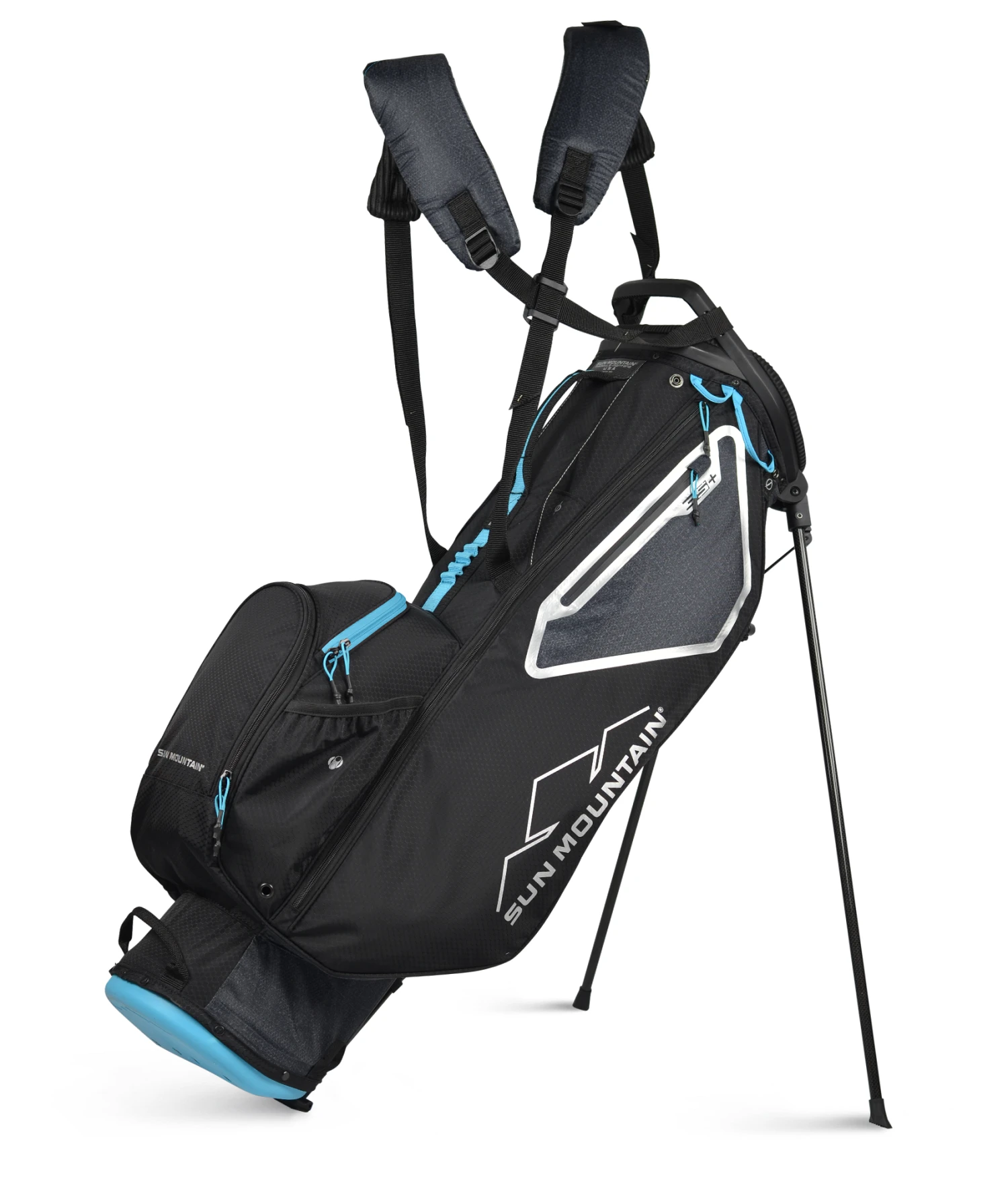 Sun Mountain Golf 2021 3.5 LS Carry Stand Bag Sun Mountain Golf 2021 3.5 LS Carry Stand Bag -Ozark Golf Shop 21004635LSGranite Black Ocean