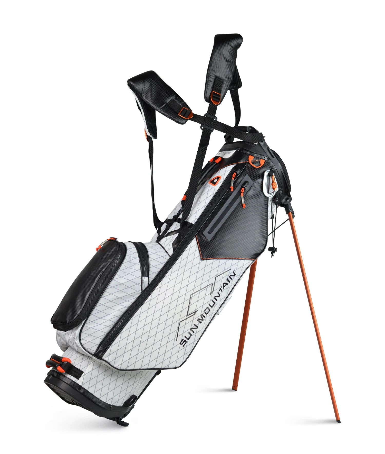 Sun Mountain Golf 2021 VX Stand Bag Sun Mountain Golf 2021 VX Stand Bag -Ozark Golf Shop 210146VXWhite Black Inferno