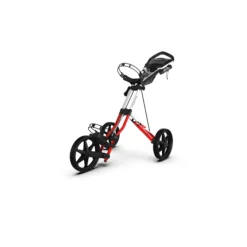 Sun Mountain V1R Push Cart -Ozark Golf Shop 223004SpeedCartV1RFireRed White