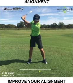 MVP Sport Golf Alignment Sticks 2-Pack 3 MVP Sport Golf Alignment Sticks 2-Pack -Ozark Golf Shop AlignmentRods Red 3