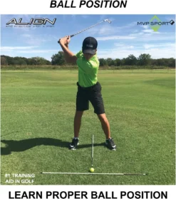 MVP Sport Golf Alignment Sticks 2-Pack 5 MVP Sport Golf Alignment Sticks 2-Pack -Ozark Golf Shop AlignmentRods Red 5