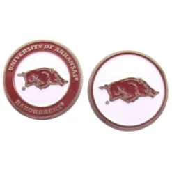NCAA Double Sided Collegiate Golf Ball Marker Coins 4 NCAA Double Sided Collegiate Golf Ball Marker Coins -Ozark Golf Shop Arkansas 1 76cc524c 3acf 44f2 a91d 34885d690898