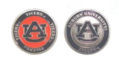 NCAA Double Sided Collegiate Golf Ball Marker Coins 6 NCAA Double Sided Collegiate Golf Ball Marker Coins -Ozark Golf Shop Auburn