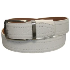 Nike Golf G-Flex Pebble Grain Belt 2 Nike Golf G-Flex Pebble Grain Belt -Ozark Golf Shop Belt G Flex Pebble Grain White Men s