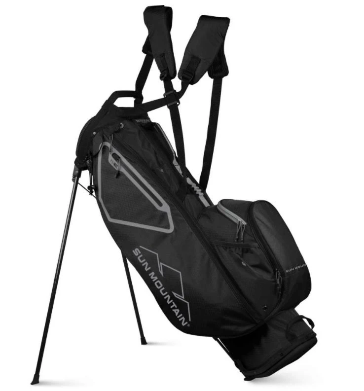 Sun Mountain Golf 2021 3.5 LS Carry Stand Bag Sun Mountain Golf 2021 3.5 LS Carry Stand Bag -Ozark Golf Shop Black LH