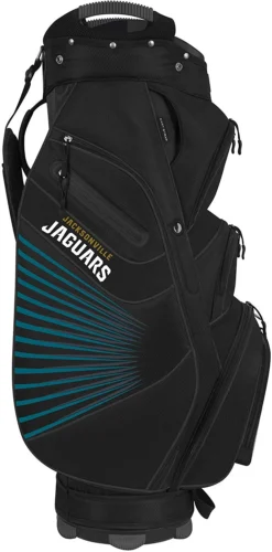 NFL The Bucket II Team Effort Cart Bag -Ozark Golf Shop Bucket II Cart Bag Jacksonville Jaguars 2