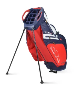 Sun Mountain Golf 2021 C-130S 14-Way Divided Stand Carry Bag -Ozark Golf Shop C130SRed Navy WhiteAltShot