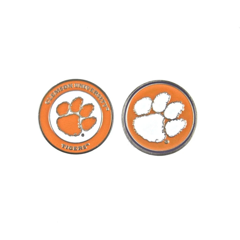 NCAA Double Sided Collegiate Golf Ball Marker Coins NCAA Double Sided Collegiate Golf Ball Marker Coins -Ozark Golf Shop Clemson