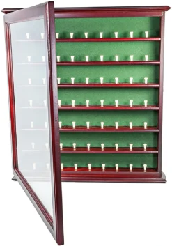 Clubhouse Collection Executive Golf Ball Display Cabinet 3 Clubhouse Collection Executive Golf Ball Display Cabinet -Ozark Golf Shop ClubHouseGolfBallDisplay Executive3