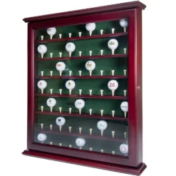 Clubhouse Collection Executive Golf Ball Display Cabinet 4 Clubhouse Collection Executive Golf Ball Display Cabinet -Ozark Golf Shop ClubHouseGolfBallDisplay Executive4