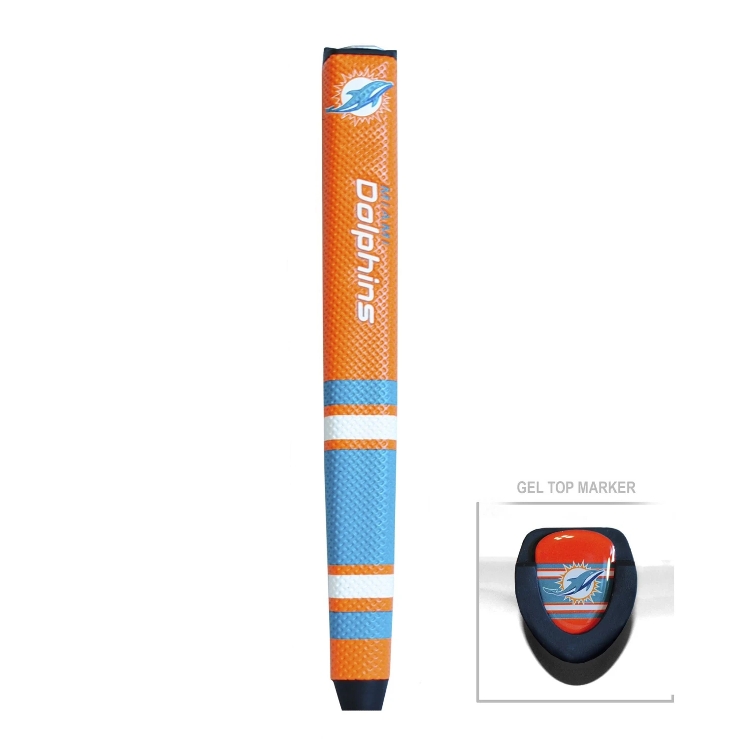 Team Golf NFL Putter Grip With Ball Marker Team Golf NFL Putter Grip With Ball Marker -Ozark Golf Shop Dolphins1 732d0be6 7855 4e32 9ece 5595827caf05