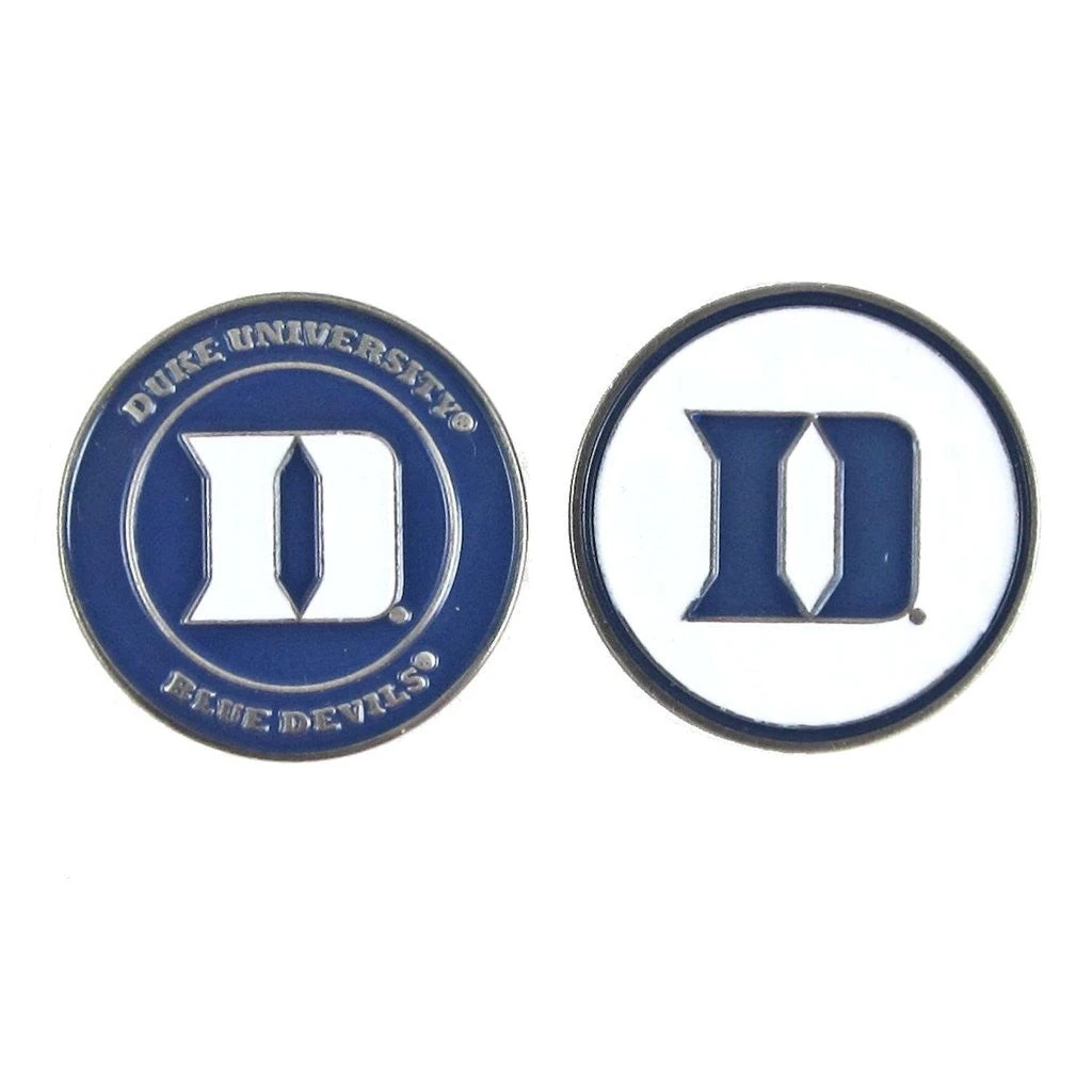 NCAA Double Sided Collegiate Golf Ball Marker Coins NCAA Double Sided Collegiate Golf Ball Marker Coins -Ozark Golf Shop Duke