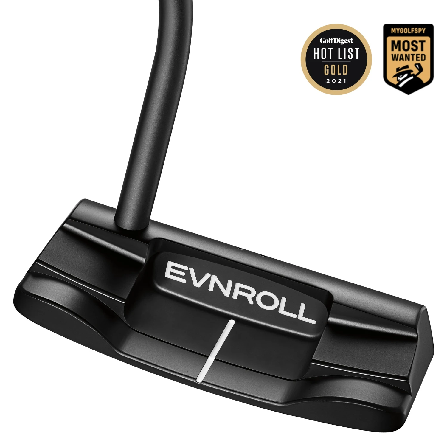 EVNRoll Golf ER2B Black MidBlade Putter EVNRoll Golf ER2B Black MidBlade Putter -Ozark Golf Shop ER2B0