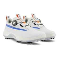 Ecco Men's Biom G5 Golf Shoes -Ozark Golf Shop EccoBiomG5 WhiteRegatta 5