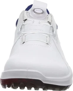 Ecco Biom H4 BOA Golf Shoes -Ozark Golf Shop EccoH4Boa White1