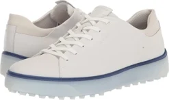 Ecco Men's Tray Golf Shoes -Ozark Golf Shop EccoTray WhiteBlueDepths6