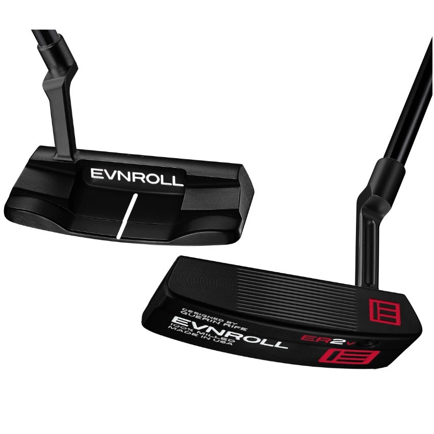 EVNRoll Golf ER2vB Black MidBlade Putter EVNRoll Golf ER2vB Black MidBlade Putter -Ozark Golf Shop Er2VB