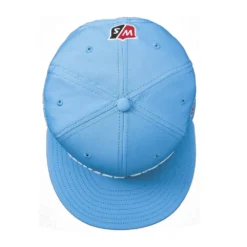 Wilson Staff Golf Flat Brim Tour Caps - Assorted Colors 5 Wilson Staff Golf Flat Brim Tour Caps - Assorted Colors -Ozark Golf Shop Flat Brim Blue 3