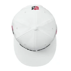 Wilson Staff Golf Flat Brim Tour Caps - Assorted Colors 11 Wilson Staff Golf Flat Brim Tour Caps - Assorted Colors -Ozark Golf Shop Flat Brim White 3
