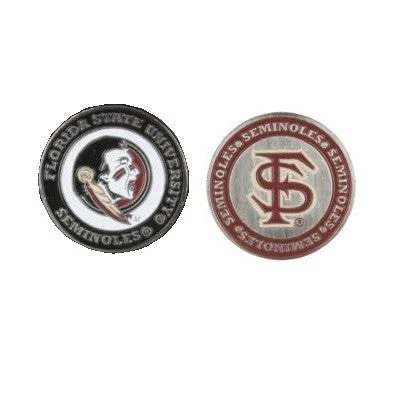 NCAA Double Sided Collegiate Golf Ball Marker Coins NCAA Double Sided Collegiate Golf Ball Marker Coins -Ozark Golf Shop FloridaState1