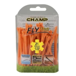 Champ Fly Tees 2.75" Plastic Golf Tees -Ozark Golf Shop Flytee 234 30 OrangePlain 92523 600px 1800x1800 64391a94 87d9 4e06 8d09 87862cab11ae