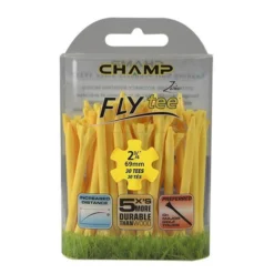 Champ Fly Tees 2.75" Plastic Golf Tees -Ozark Golf Shop Flytee 234 30 YellowPlain 92522 600px 1800x1800 3d7fc253 d67a 4197 968d 508e277699d8