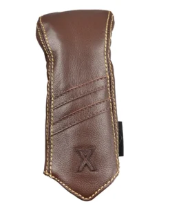 Sun Mountain Golf Leather Head Covers -Ozark Golf Shop G823731Brown KhakiStripeX