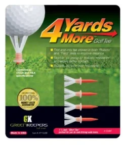 4 Yards More Golf Tees -Ozark Golf Shop Greenkeepers 4 Yards More Red adb72b88 2fd8 48a5 898e e6c4ddc4f5c2
