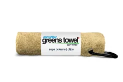 Clip Wipes Microfiber Golf Greens Towel -Ozark Golf Shop Greens Towels Desert Sand