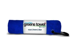 Clip Wipes Microfiber Golf Greens Towel -Ozark Golf Shop Greens Towels Royal Blue