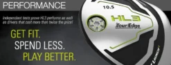 Tour Edge HL3 Hot Launch 3 Driver -Ozark Golf Shop HL3 Driver Adj 1