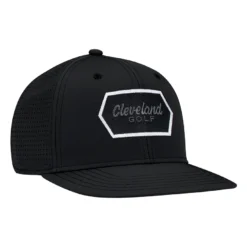 Cleveland Hexagon Patch Golf Hat 3 Cleveland Hexagon Patch Golf Hat -Ozark Golf Shop HexagonPatch Black0
