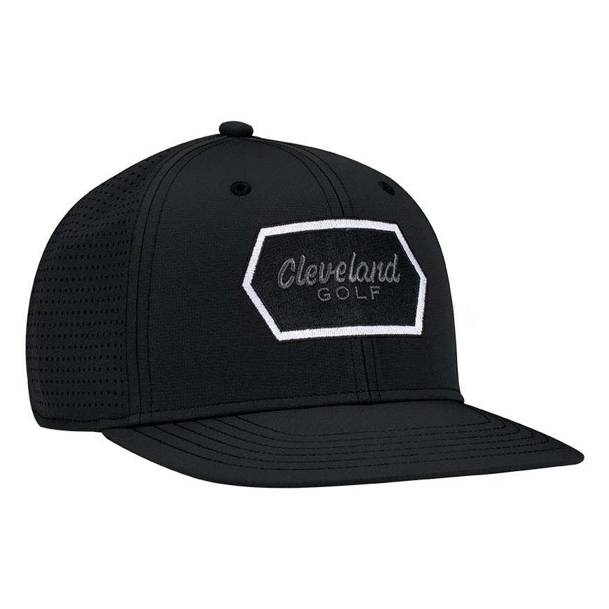 Cleveland Hexagon Patch Golf Hat Cleveland Hexagon Patch Golf Hat -Ozark Golf Shop HexagonPatch Black0