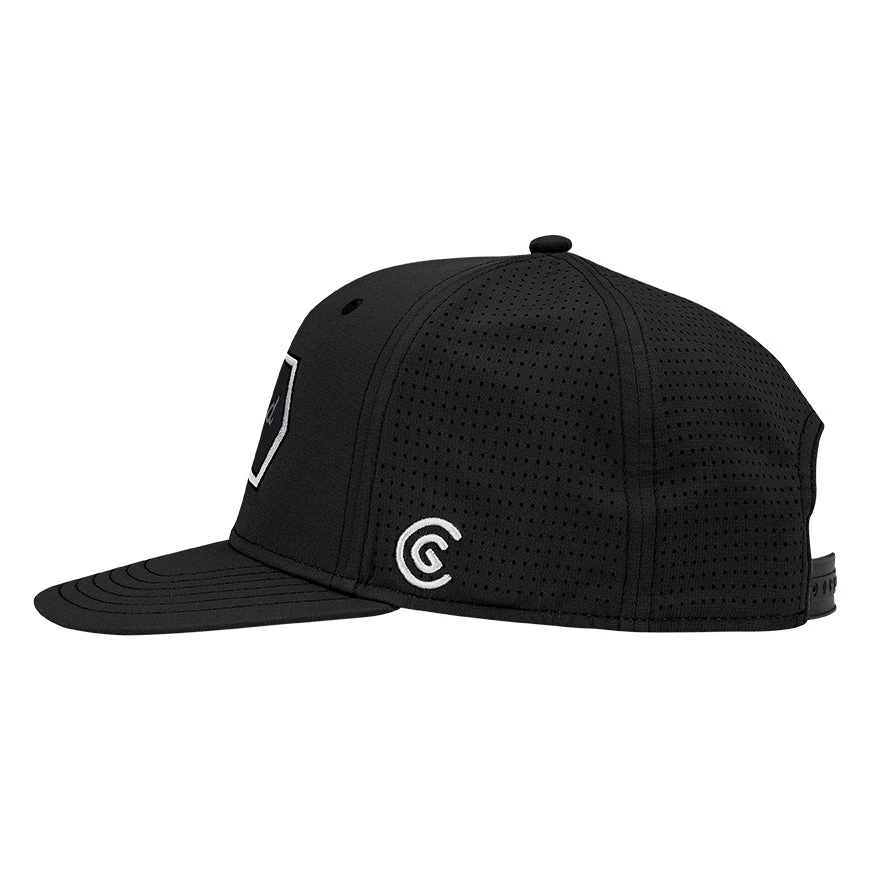 Cleveland Hexagon Patch Golf Hat Cleveland Hexagon Patch Golf Hat -Ozark Golf Shop HexagonPatch Black1