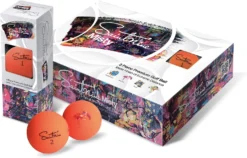 Saintnine Misty Premium Matte Golf Balls -Ozark Golf Shop MistyMatteOrange0