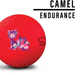 Saintnine Misty Premium Matte Golf Balls -Ozark Golf Shop MistyMatteRed1