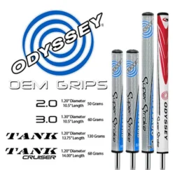 SuperStroke Golf Odyssey 2.0 Slim Putter Grip 2 SuperStroke Golf Odyssey 2.0 Slim Putter Grip -Ozark Golf Shop Odyssey Series