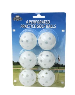 OnCourse Golf Perforated Practice Golf Balls -Ozark Golf Shop OnCourse Perferated Golf Balls 13011