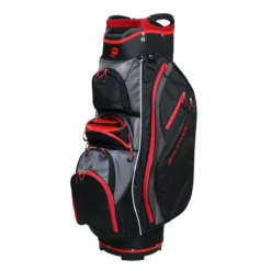 Orlimar Golf CRX Cart Bag With Removable Cooler -Ozark Golf Shop Orlimar CRX Cooler Bag Black Red 0