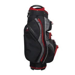 Orlimar Golf CRX Cart Bag With Removable Cooler -Ozark Golf Shop Orlimar CRX Cooler Bag Black Red 3
