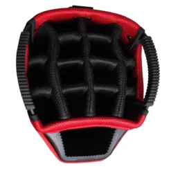 Orlimar Golf CRX Cart Bag With Removable Cooler -Ozark Golf Shop Orlimar CRX Cooler Bag Black Red 6