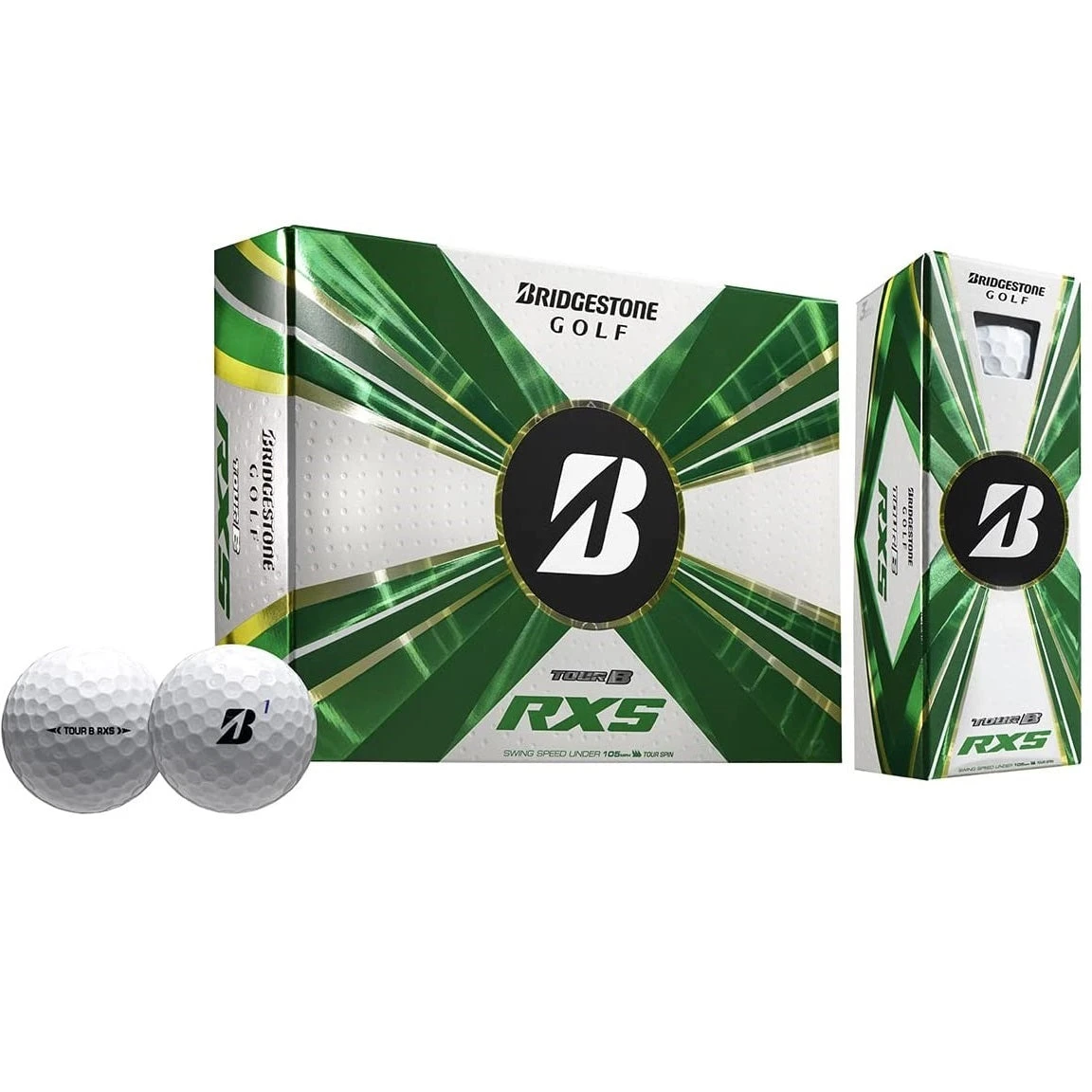 Bridgestone Tour B RXS Golf Balls Bridgestone Tour B RXS Golf Balls -Ozark Golf Shop RXSWHT0
