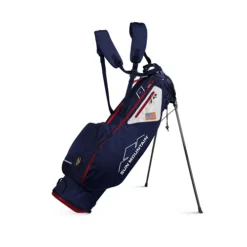 Sun Mountain Golf 2022 UltraLight 2.5+ 4-Way Stand Carry Bag -Ozark Golf Shop SM25Navy White Red
