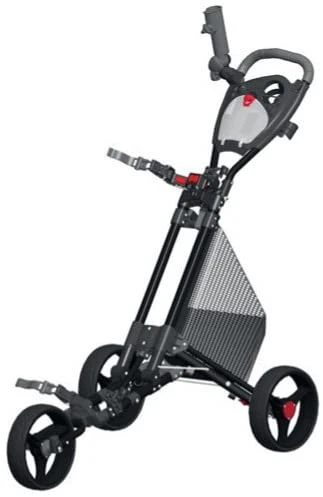 Spin It Golf GC Pro II Easy Fold 3-Wheel Push Cart Spin It Golf GC Pro II Easy Fold 3-Wheel Push Cart -Ozark Golf Shop SpinItGolfGCProII Black